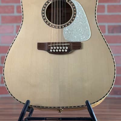Takamine GD74CE-12U Dreadnought Cutaway 12-String Acoustic-electric Guitar - Gloss Natural image 2