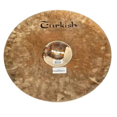 Used Turkish Raw Brilliant Crash Cymbal 16" - Good image 3
