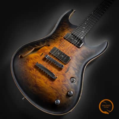Valenti Guitars - Nebula Carved Semihollow #151 - ExDemo image 2