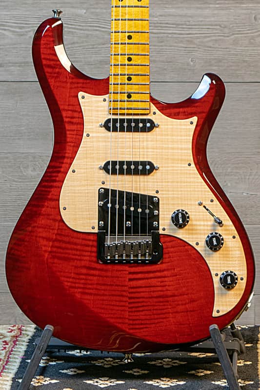 Knaggs Custom Severn Tier 3 Flame Top Indian Red w/Case image 1