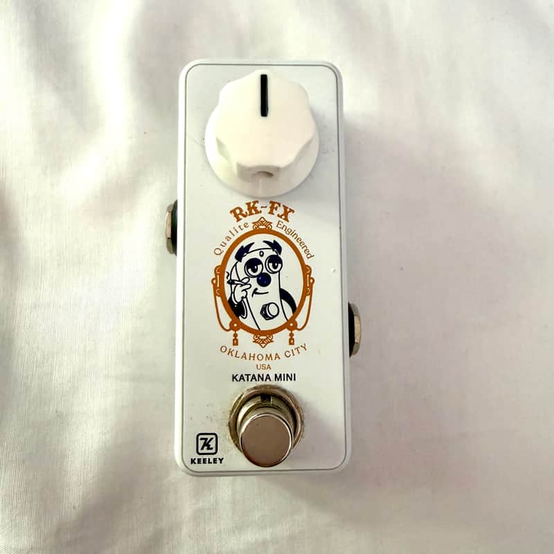 Keeley Katana Mini Custom Shop No. 420 Limited Edition 2020s - White image 1