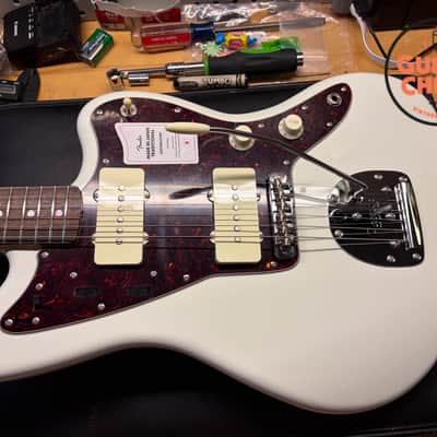 2025 Fender Japan MIJ Traditional '60s Jazzmaster Olympic White HSC image 11