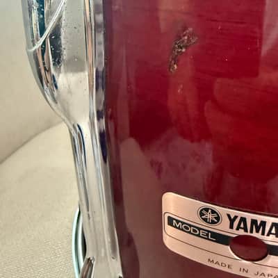 Yamaha TT-910RF Recording Custom 10x9" Rack Tom 1982 - 1991 - Cherry image 4