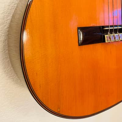 Estrella Classical Acoustic Guitar Made In Japan Matsumoku 1970’s - Natural image 9