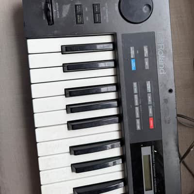 Roland Alpha Juno-1 49-Key Programmable Polyphonic Synthesizer 1985 - 1988 - Black image 3