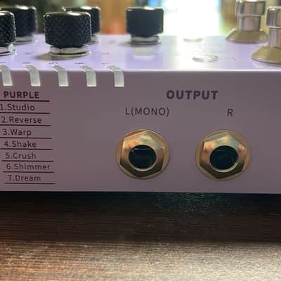 Mooer R7 X2 Reverb 2021 - Lavender image 4