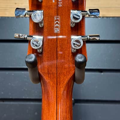 Gretsch G6609TFM Players Edition Broadkaster with Flame Maple Top 2025 - Present - Bourbon Stain image 8