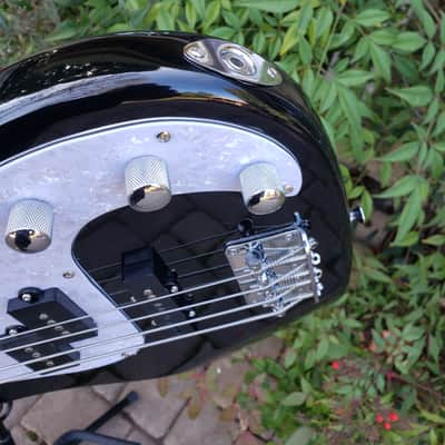 Pairadice Musician’s Supply Co. Black PJ Bass Guitar image 12