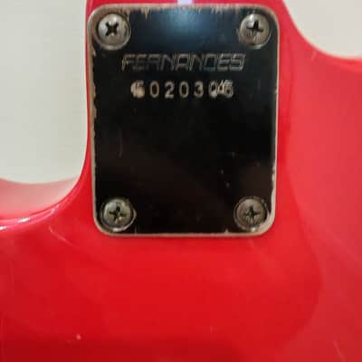 1986-1988 Fernandes Allan Holdsworth STC-50 Ibanez AH-10 Lawsuit - JAPAN MIJ - Red image 13