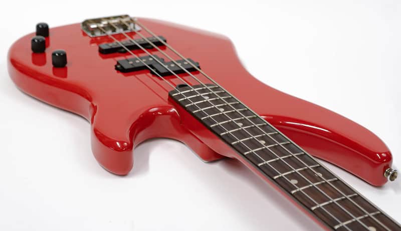 Yamaha RBS Model 200 P/J Electric Bass with Gigbag - Red | Reverb