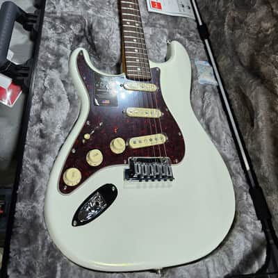 Fender American Ultra LH - Arctic Pearl w/OHSC & PLEK*D #301 image 9