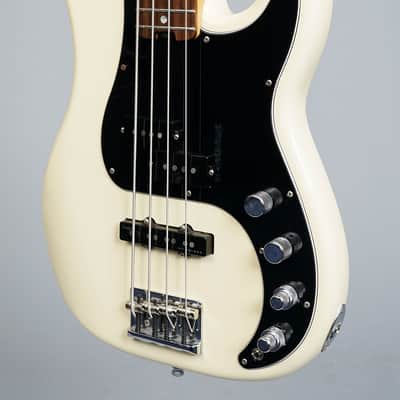 Fender American Elite Precision Bass 2015 - Olympic White image 3