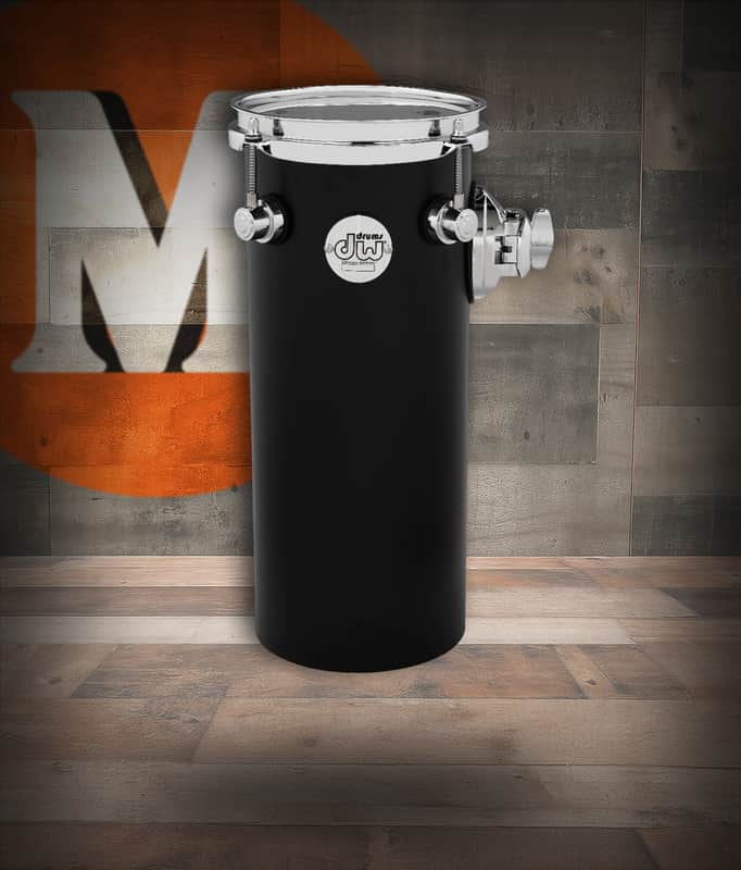 DW Design Series Rata Toms - 14 x 6" (DDAC1406RTBL) image 1