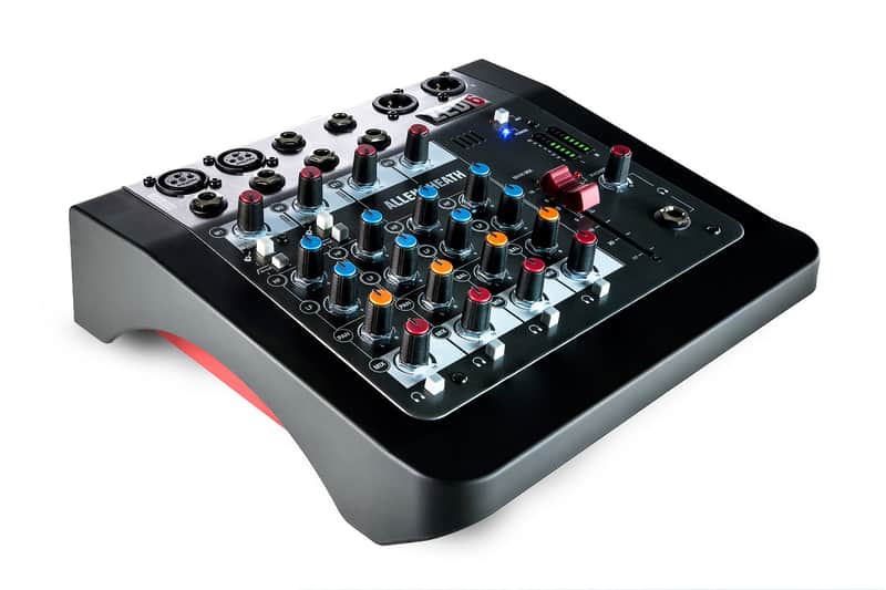 Allen & Heath ZED-6 6-Input Analog Mixer with Instrument Inputs image 1