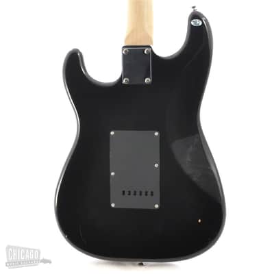 Squier Stratocaster Black Sparkle signed by U2 image 3