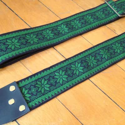 Vintage Poinsettia Hippie Strap Replica. image 3