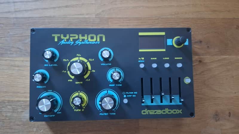 Dreadbox Typhon Analog Synthesizer 2020 - 2021 - Black image 1