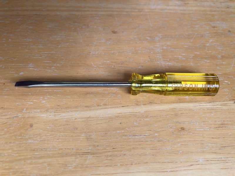 Gibson Screw Driver 1960's - Yellow image 1