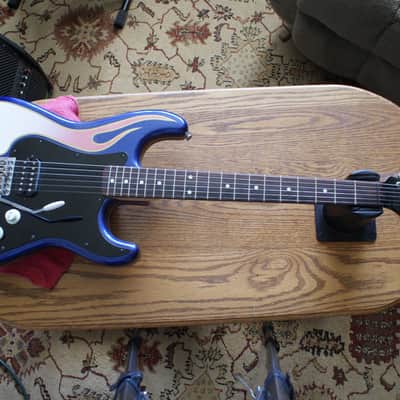 Squier  Tom DeLonge Single Humbucker Squier W/TBS Tone Control Added.  1985-86 Circa image 2