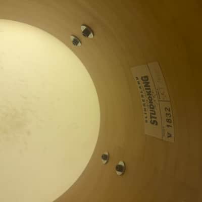 Slingerland Nashville Studio king 90s Gloss black wrap 10x10 tom Nice Cond! image 24