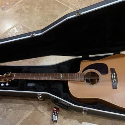 Seagull Mosaic CW Mahogany & Cedar Artist Series Aged Cutaway Beauty! image 1
