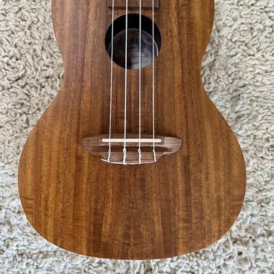 Luna Model UKE ACC Exotic Flamed Acacia Concert Size Ukulele -  Demo image 3