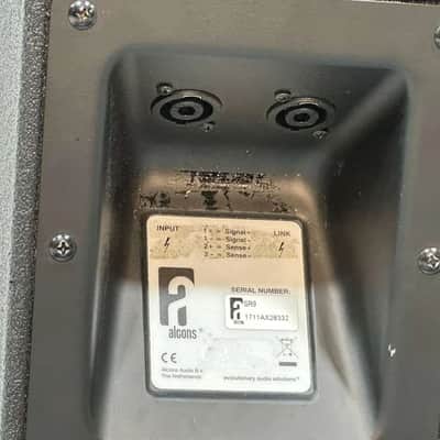 (4) Alcons Audio SR9 NL4M Passive 2-way Ultra-Compact Loudspeaker #205 (T.H.S) image 2