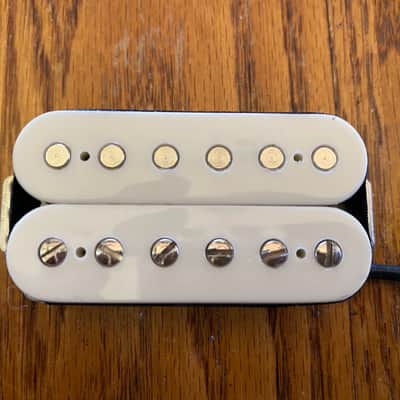Fender Player Strat Bridge or Neck Humbucker Pickup Alnico 2 White 7.6k image 1