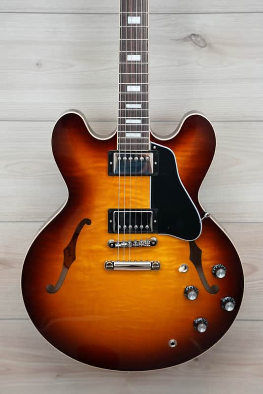 Gibson ES-335 Figured Semi-hollowbody Electric Guitar - Iced Tea #229 image 1