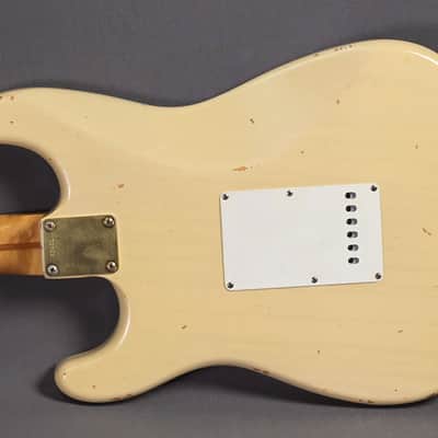 Fender Fender Custom Shop Stratocaster Cunetto Relic John Cruz 1996 - White Blonde image 10