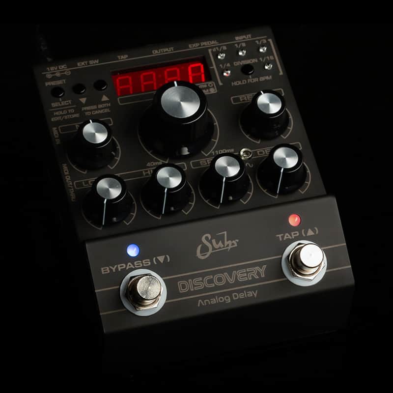 Suhr Discovery Analog Delay – Black Cerakote Edition image 1