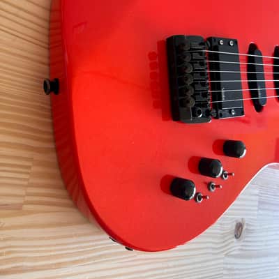 Vester Stage Series Bolt on Jackson Soloist Charvel MOD4 clone 1980s - Red in Very Good Condition image 3