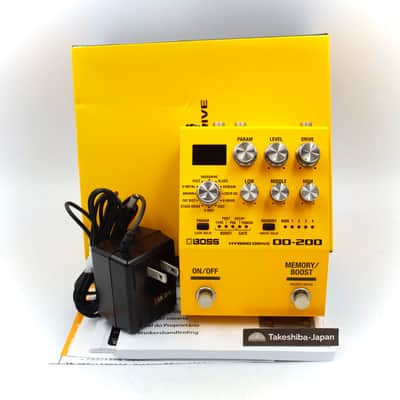 Boss OD-200 Hybrid Drive With Original Box Power Supply Guitar