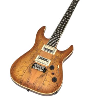 Schecter C-1 Exotic Spalted Maple Guitar Natural B-Stock 0313 image 1