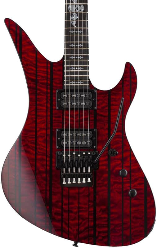 Schecter Synyster Standard Plus Electric Guitar - Trans Deep Red image 1