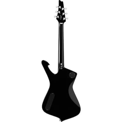 Ibanez PS3CM Paul Stanley Signature Cracked Mirror Iceman - Black Cracked Mirror image 5