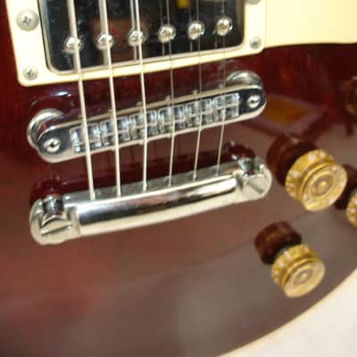 1988 Gibson Les Paul Standard Electric Guitar, Wine Red w/ Case image 7