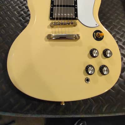 Epiphone SG Les Paul Custom '62 Re-issue w/ OHSC - Vintage Cream image 3