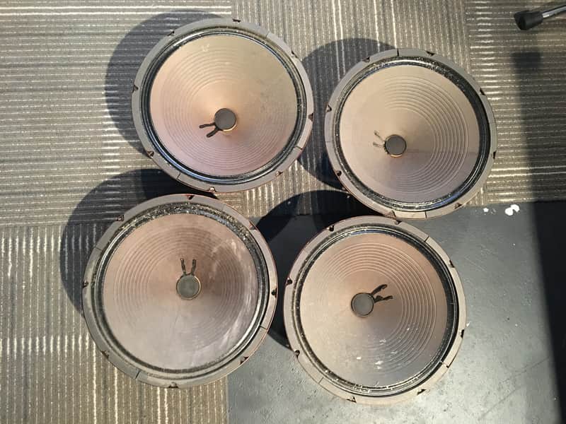 1975 Fender Rhodes Suitcase CTS 32ohm Speakers (matched quad) image 1