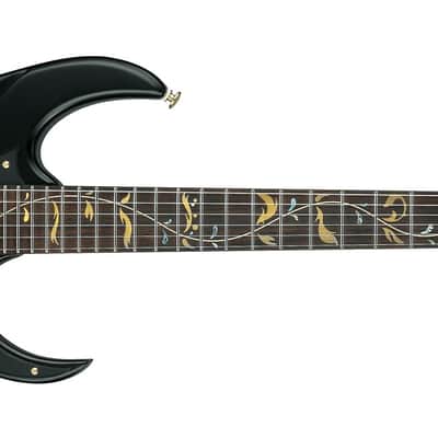 Ibanez PIA3761 Steve Vai Signature Electric Guitar - Onyx Black image 5
