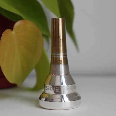 Romera Brass Anthony Caillet Euphonium Mouthpiece  - Silver plated image 2