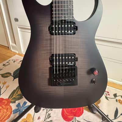 Schecter Keith Merrow KM-7 MK-III Legacy W/Evertune! Transparent Black Burst image 2