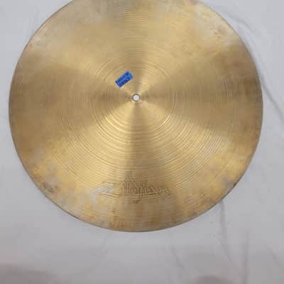 Zildjian 20" A. Zildjian Hollow Logo Flat Top Ride Cymbal 1978 - 1982 (C013-C18) image 7