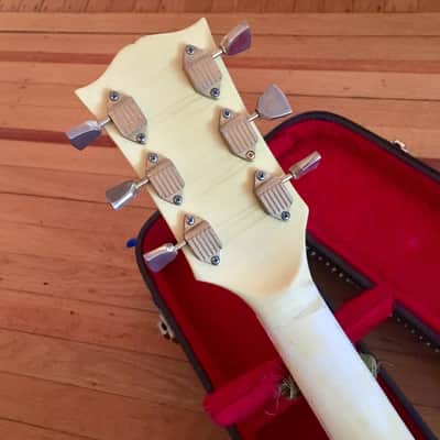 Gibson SG Custom 3 pickup c 1974 Polaris White original vintage usa bigsby image 8