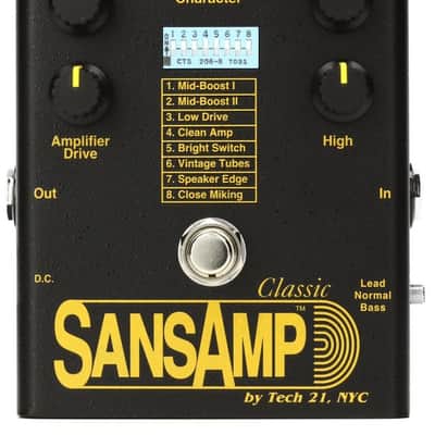 N*n様 Tech 21 SansAmp Classic ギターエフェクター Tech 21 SansAmp Classic | Reverb