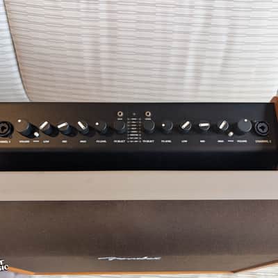 Fender Acoustic 100, Combo Amp with MGT-4 Footswitch - Used image 3