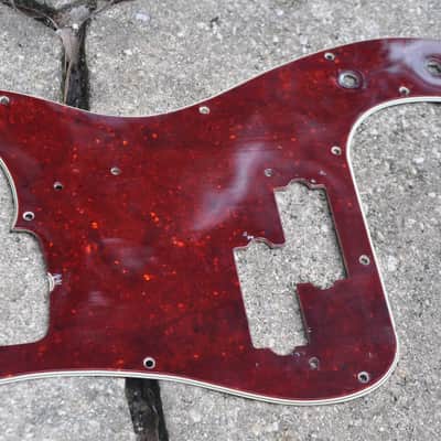 1968-1969 Fender Precision Bass Tortoise PickGuard Original 1967 PBass Guitar image 7