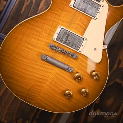 Gibson Custom '59 Les Paul Standard Golden Poppy Burst Murphy Lab Ultra Light Aged image 4