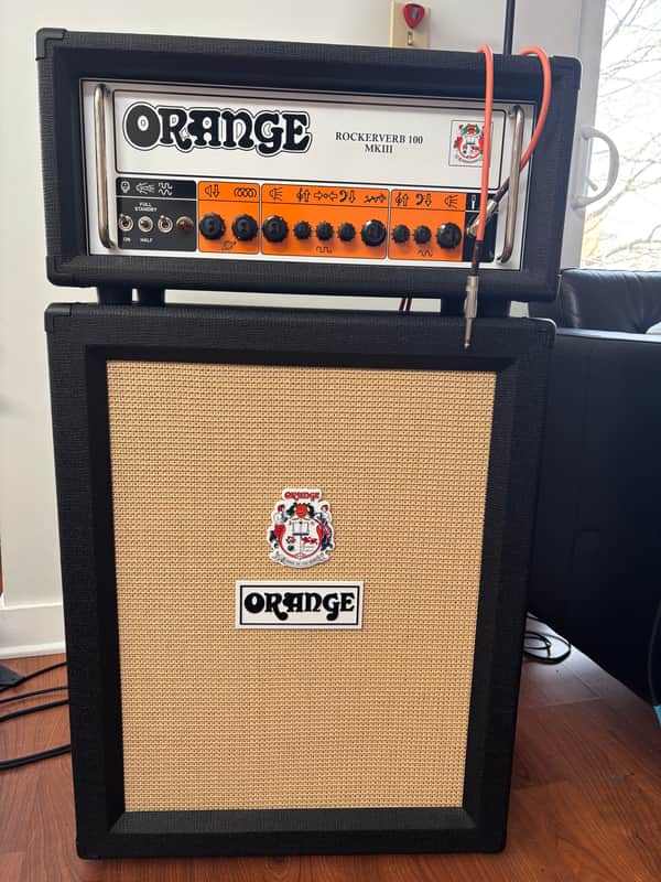 Orange Rockerverb 100 MK III 2-Channel 100-Watt Guitar Amp Head 2014 - Present - Black image 1