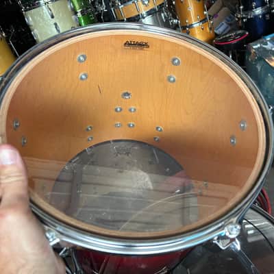 Tama Artstar II 13” tom drum Cherry finish image 6